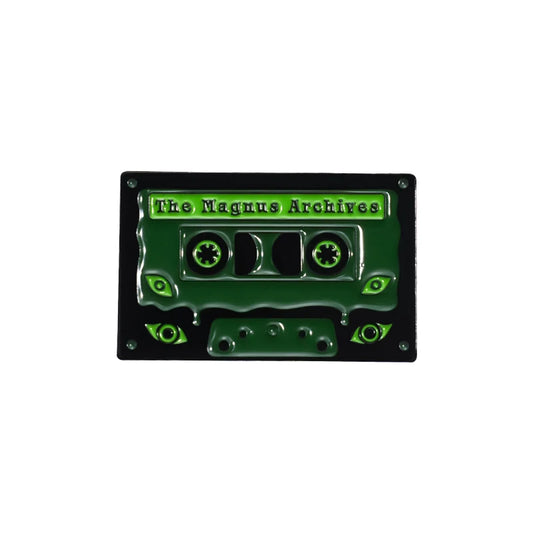 QIHE JEWELRY Retro Music Cassette Tape Enamel Pin Zinc Alloy Lapel Badge