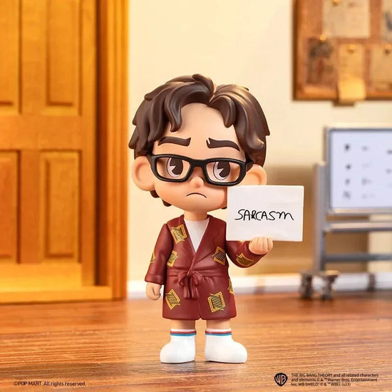 POP MART The Big Bang Theory Action Figures Toys TBBT Sheldon Penny Amy Leonard Howard Rajesh Bernadette Figure Dolls Kids Gifts SS69