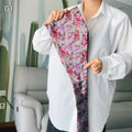 Traditional Japanese Kimono Yukata Obi Belt Crane Floral Printed Haori Belt Brocade Jacquard Waistband Shirt  Decor Accessories