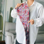 Traditional Japanese Kimono Yukata Obi Belt Crane Floral Printed Haori Belt Brocade Jacquard Waistband Shirt  Decor Accessories