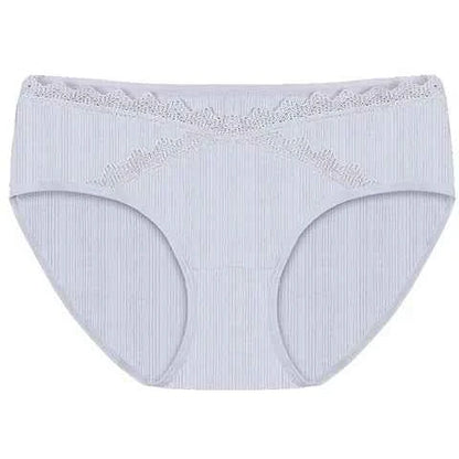3PCS/Lot cotton Pregnancy Maternity Women Underwear Panties pregnant women clothes U-shaped low-Waist Briefs M L XL XXL K11