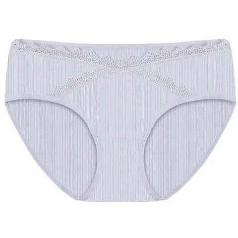 3PCS/Lot cotton Pregnancy Maternity Women Underwear Panties pregnant women clothes U-shaped low-Waist Briefs M L XL XXL K11