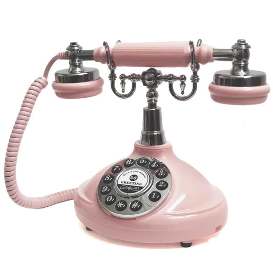 Voice Guestbook phone Wedding Telephone Classic Retro Craftsmanship Recording Guestbook For Confessional Wedding Birthday Party