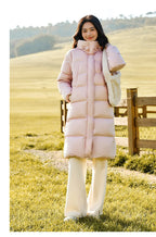 Semir Women's Long Hooded Down Jacket - 90% Duck Down