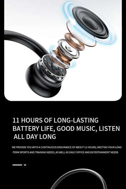 Xiaomi Mijia Bone Conduction Earphones Bluetooth 5.3 Sports Wireless Headphones Ear Hook Waterproof Headset for Running Driving SS69