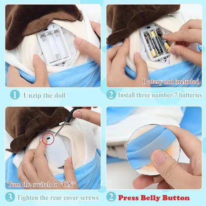 Breath Jesus Plush Doll Soothing Placation Toys Soft Respirable Jesus Plushies Comforting Jesus Heart Toy Easter Christmas Gifts SS69