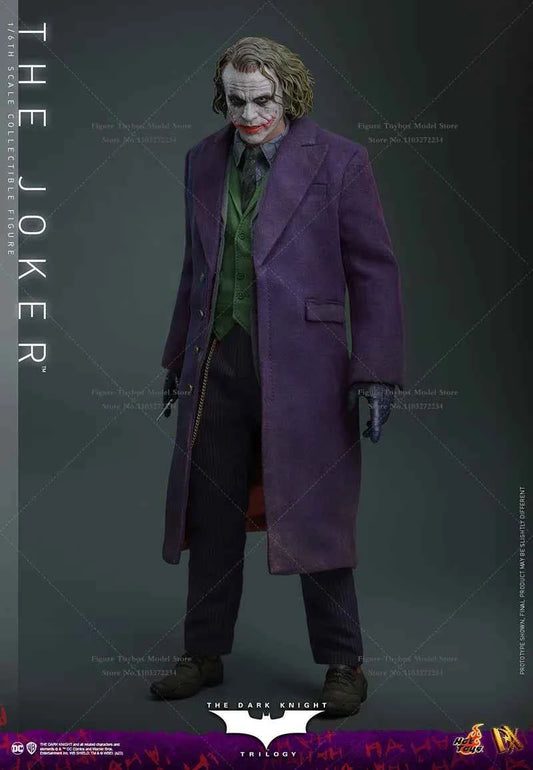 HOTTOYS HT DX32 1/6 Collectible Glue Hair Joker Action Figure Comics Dark Black Villain Delicate 12" Full Set Soldier Model