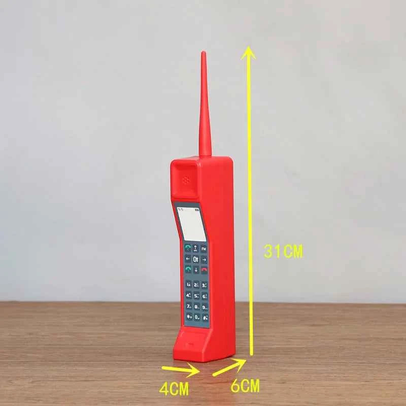 Creative Retro Simulation Mobile Phone Model Telephone Model Desktop Decoration Ornament Nostalgic Mobile Phone Era Props Gifts