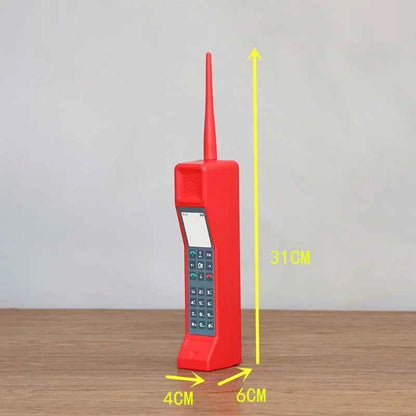 Creative Retro Simulation Mobile Phone Model Telephone Model Desktop Decoration Ornament Nostalgic Mobile Phone Era Props Gifts