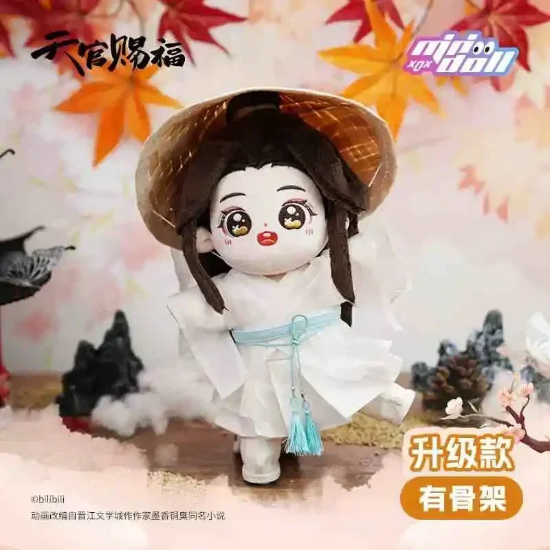 Anime Tian Guan Ci Fu Xie Lian Plush Doll TGCF Stuffed Toy Plushies Heaven Official’s Blessing Change Suit Dress Up Toy 20cm SS69 77.69 Xie Lian w Skeleton
