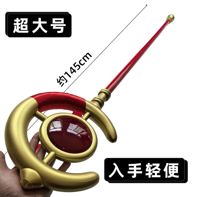 1:1 Cosplay Frieren Beyond Journey's End Magic Wand Fern Magic Wand Himmel Knife Prop Weapons Safety PU Rubber Halloween