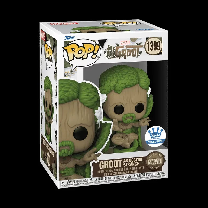 Groot Doctor Strange Funko Pop Marvel Movie Figure Model Toys Car Ornament Boys Collectibles Doll Festival Gifts SS69 44.69 With Box