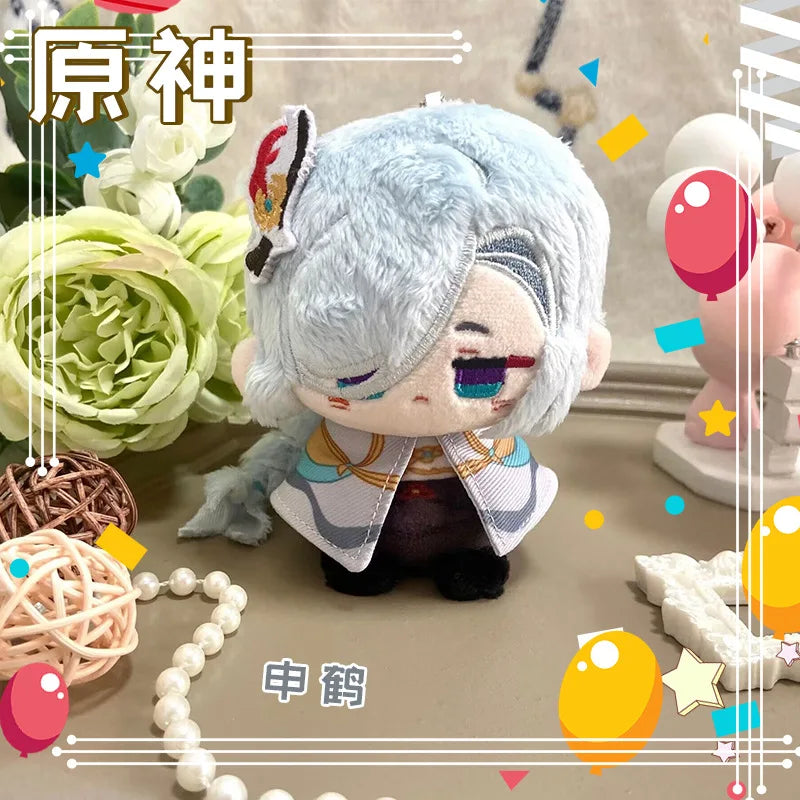 Alice Genshin Impact Plush Doll Sandrone Columbina Yae Miko Arlecchino Nicole Lohen Linnea Game Cosplay Stuffed Toy Illuga Gift