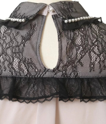 Japanese Liz Mine Women's Shirt Summer Off Shoulder Big Bow Short Sleeve Top Cute Girl BlousesHigh Waist Skirt 2 Piece Skirt Set SS69