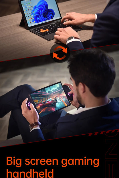 OneXPlayer X1 PRO AMD Ryzen AI 9 HX 370 /8840U PC Game Console 3 IN 1 Laptop Tablet 10.95 Inch 120 Hz AI CPU Computer Controller SS69