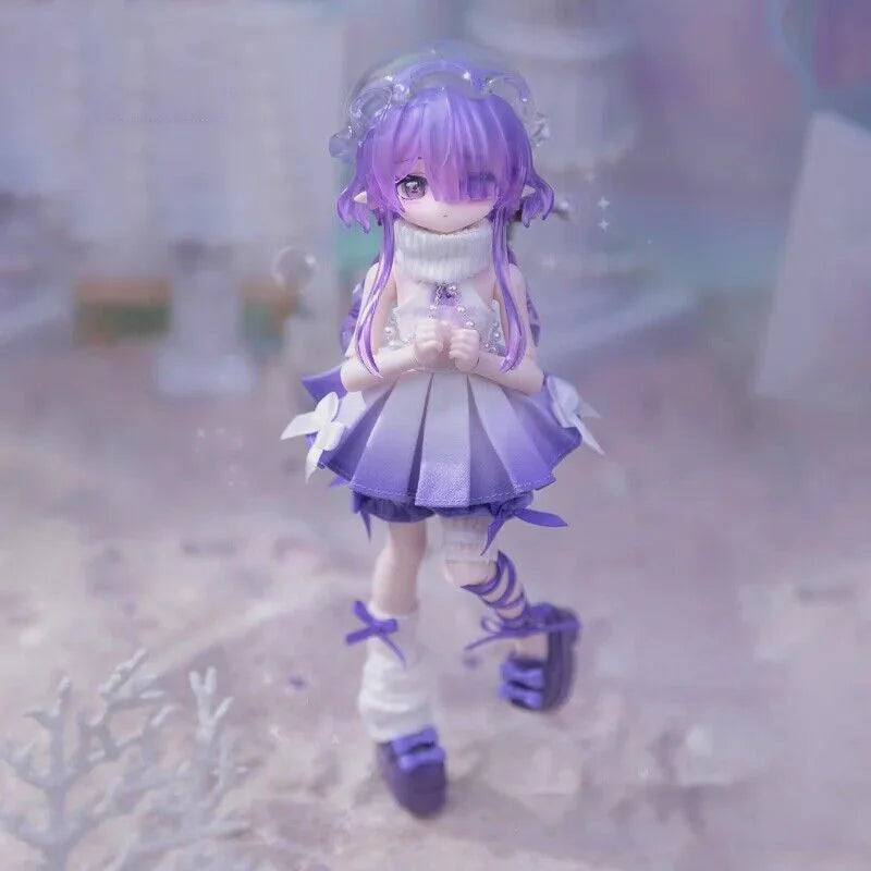 Original Come4free Ocean Gem Series Mystery Box Joint Movable Doll Dress Up Doll Trendy Play Blind Box Ornament Collectible