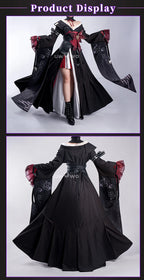 LAST BATCH UWOWO Game Genshin Impact Baal Raiden Shogun Detective Fanart Casual Cosplay Costume S-3XL Halloween Costume