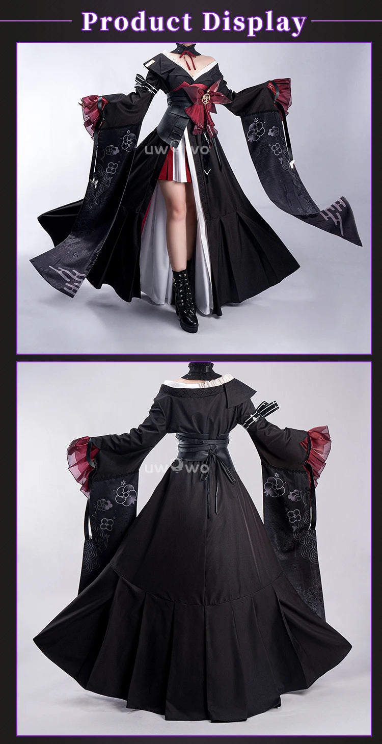 LAST BATCH UWOWO Game Genshin Impact Baal Raiden Shogun Detective Fanart Casual Cosplay Costume S-3XL Halloween Costume