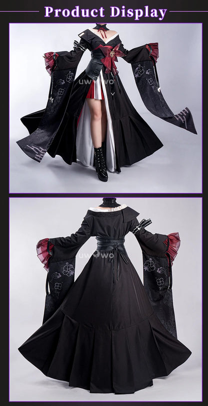 LAST BATCH UWOWO Game Genshin Impact Baal Raiden Shogun Detective Fanart Casual Cosplay Costume S-3XL Halloween Costume