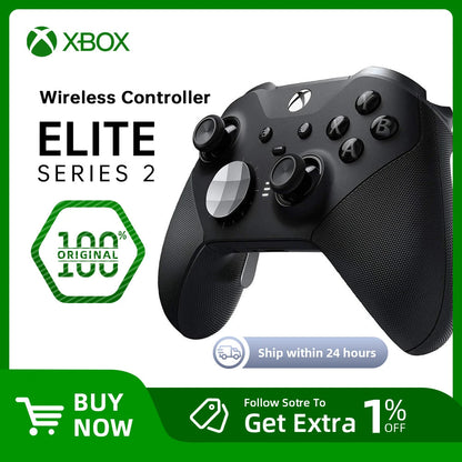Microsoft Xbox Black Elite Wireless Controller Series 2  for Xbox Series S Xbox Series X XSS XSX 100% New Orginal  SS69
