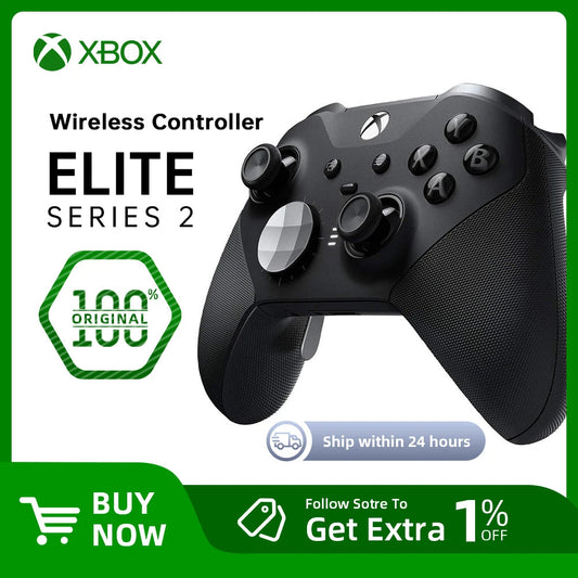 Microsoft Xbox Black Elite Wireless Controller Series 2  for Xbox Series S Xbox Series X XSS XSX 100% New Orginal  SS69