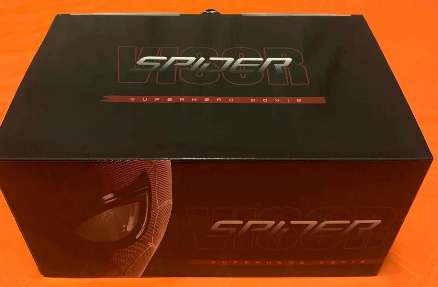 SpiderMan Superhero Launcher Spiderman mask Halloween Cosplay Spider-Man Launcher Suction Cup Ejection Christmas Birthday Gift