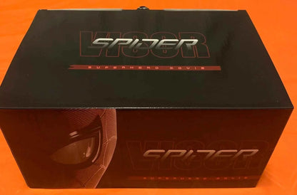 SpiderMan Superhero Launcher Spiderman mask Halloween Cosplay Spider-Man Launcher Suction Cup Ejection Christmas Birthday Gift