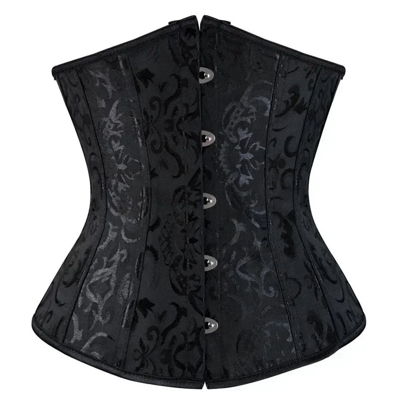 Sexy Lolita Corset Shaper Ladies Slimming Bandage Corsets Underbust Bustier Top Women Lingerie Elegant Streetwear Clothes Blusas SS69 32.69 5-9014 black / XS