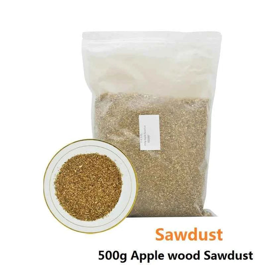 500g Apple Wood Pellets BBQ Flavoring Chips Kiln Dried Sawdus Specialty Wooden Chunks for Barbecue Smoker Grill Bacon Fish Meat