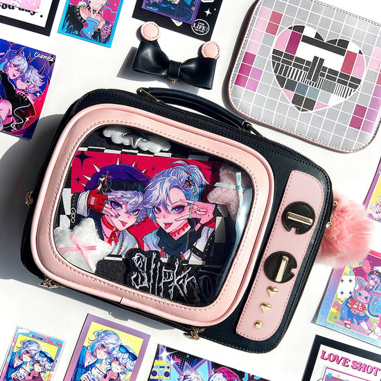 Novelty Tv Shape Ita Bag Retro Television Women Shoulder Bag Design Ita Backpack with Inserts Gilrs Crossbody Bag SS69