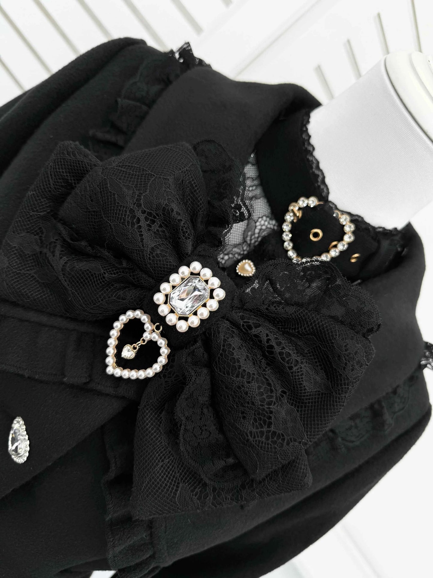 Japanese Mass-Produced Long Wool Collar Coat 20% Wool Waist-Cinching Sweet Girl Long Sleeve Slim Fit Elegant Lolita Woolen Coat
