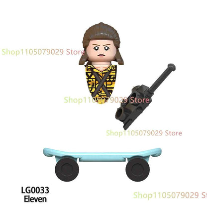 New Movies Strangered Figures Building Blocks Thingings Mini action toy dolls assemble Toys Kids Gifts