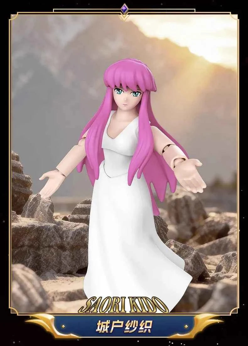 New 100% Original Blokees Saint Seiya Galaxy Version Vol.3 Anime Action Figure Model Toy Birthday Christmas Gift