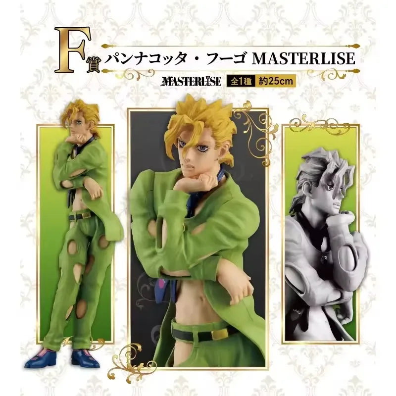 (In Stock)Origina BANDAI【Jojo Bizarre Adventure】Ichiban Kuji GOLDEN WIND Giorno Narancia Abbacchio Fugo Figure Doll Genuine