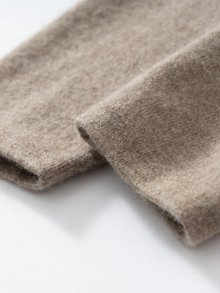 CHICUU Women 100% Cashmere Legging elasticity Slim Pants Autumn Winter Thick Basic Leggings Soft Warm Cashmere Knitwear SS69