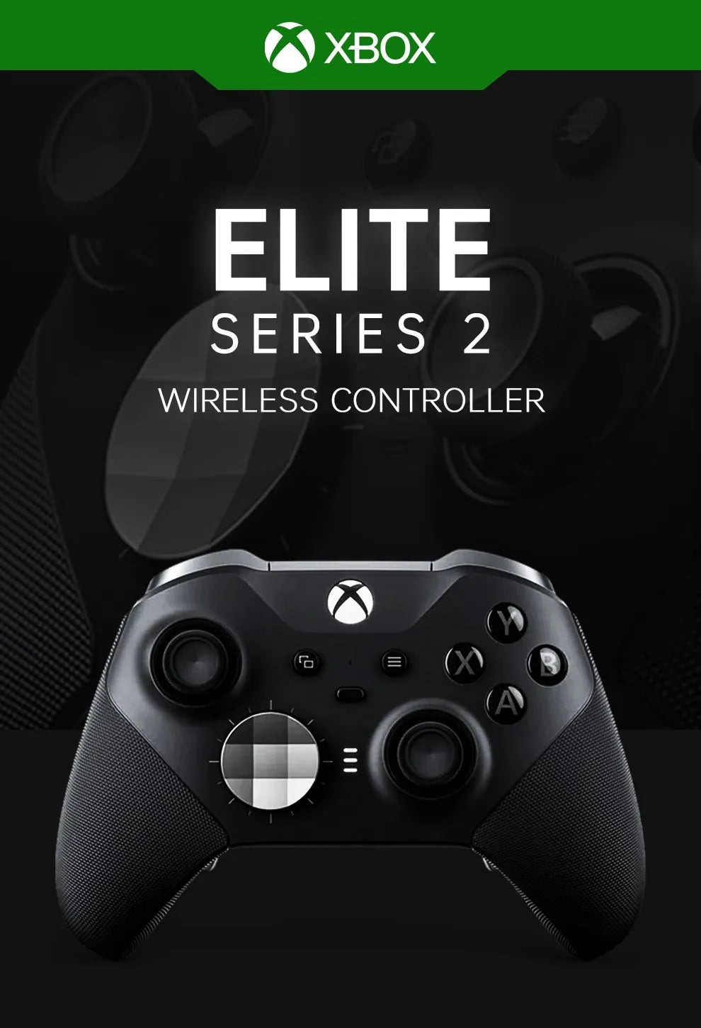 Microsoft Xbox Black Elite Wireless Controller Series 2  for Xbox Series S Xbox Series X XSS XSX 100% New Orginal  SS69