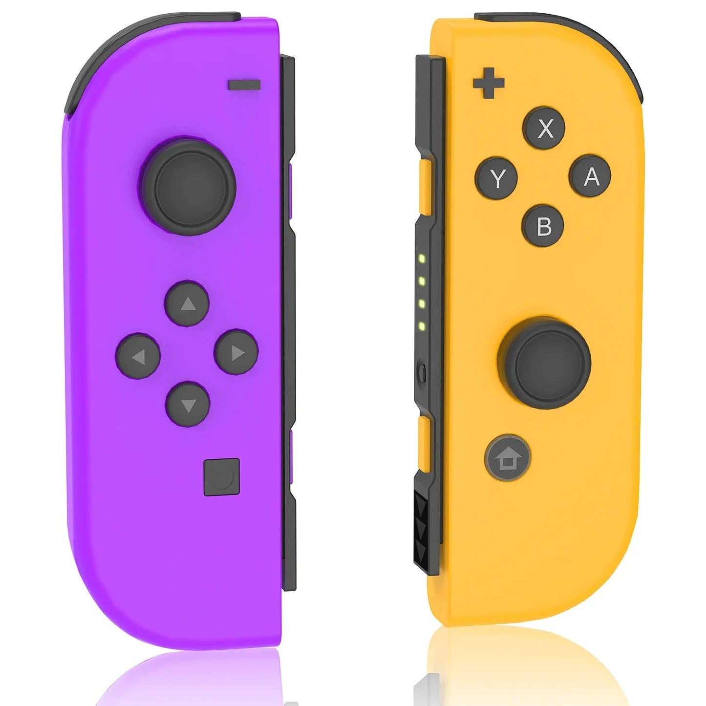 Joycons Gamepad For Nintendo Switch/Ios/Android/Pc Bluetooth Wireless Controller Joystick With Trubo Video Game Consoles SS69 41.69 Purple Orange