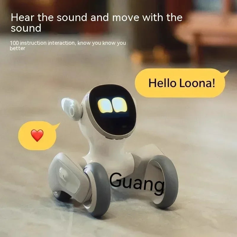 Loona Robot Pet Loona Dog Luna Intelligent Robot Ai Emotional Interaction Companion Robots for Desktop  Home Toy Gift SS69