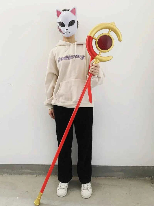 1:1 Magic Wand Beyond Journey's End Cosplay Knife Greatsword Role Playing Weapons Model Safety PU Rubber Gift Toy