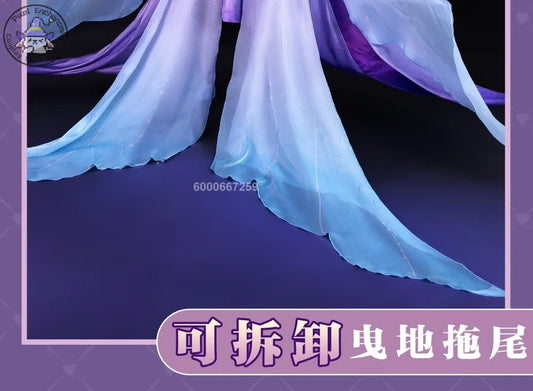 Honkai: Star Rail Cyrene Cosplay Costume Women's Polyester Dress Outfit