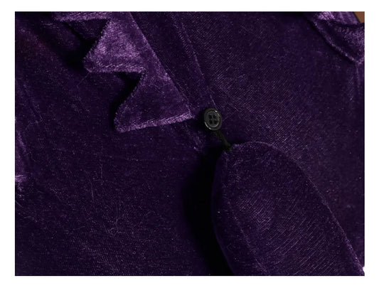 Gengar Anime Cosplay Bodysuit with Hood Tail and Socks Purple Ghost Romper