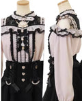 Women's Off-the-Shoulder Bow Chiffon Blouse