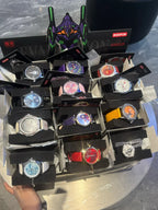 Original Boxfun Eva Evangelion The Final Mission Series Wrist Watch Blind Box Asuka Anime Peripheral Ornament Birthday Gifts Toy