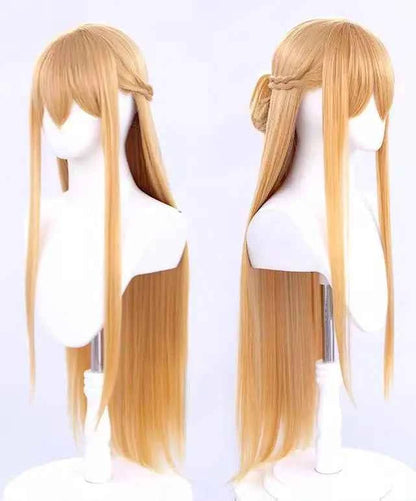 US Size Anime Women's Yuuki Asuna Cosplay White Sleeveless Skirt Outfit Halloween Costume