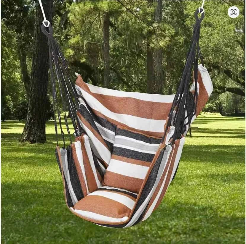 Hanging chairs, hammocks, swings, rocking chairs, and cross legged artistic chairs for lazy people in student dormitories