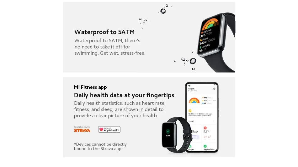 Xiaomi Mi Band 7 Pro AMOLED Smartwatch with GPS & Blood Oxygen