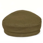 2025 New Navy Peaked Sailor Cap Men Women Summer Beret Hat Male Canvas Grey Eagle Belt Locomotive German Captain Casque