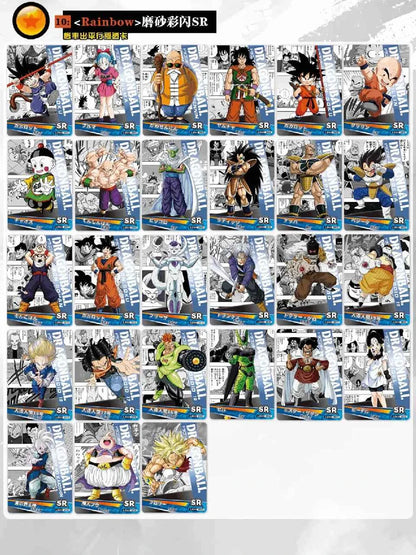 Japanese Anime Collection Card Fans' Favorite Hot Blooded Theme Creative Peripheral Character Card Children's Family Table Toys