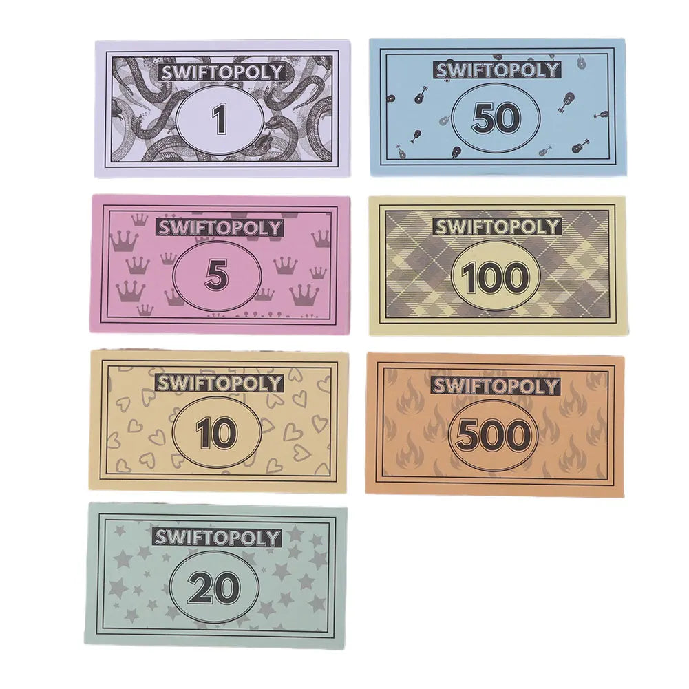 Taylor's Monopoly Board Game Fun Party Family Interactive Chess Games Swiftopoly Board Game Adults Fans Interactive Board Game SS69