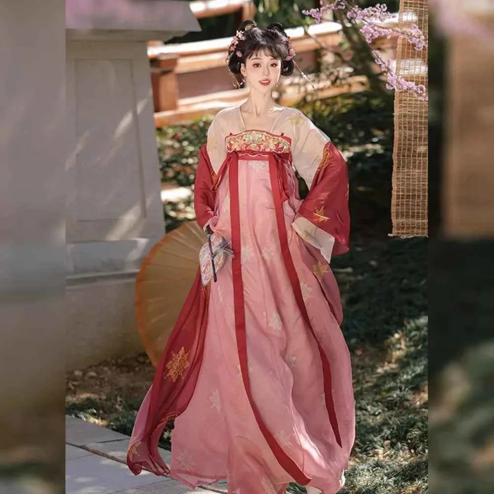 Cosplay Costumes Stage Show Traditional Hanfu Women Clothing Chinese Dress Fairy Vintage Clothes Ethnic Style Dance Wear Party
